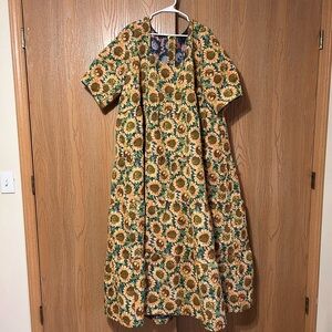 Dressed In Lala 3X Feels Like Sunshine Jacquard Maxi Dress